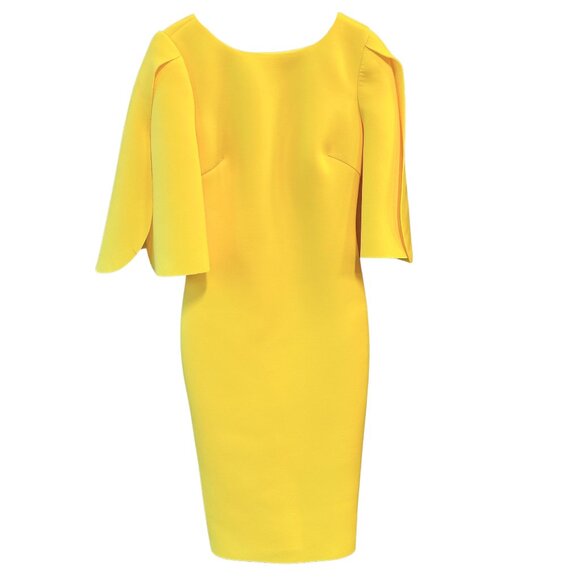 Badgley Mischka Lemon Sunshine Dress - Picture 1 of 4